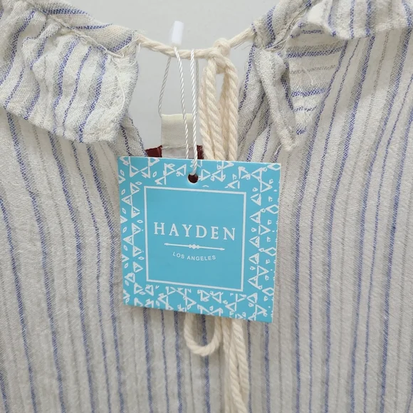 Stripe Ruffle Tank - XL - Picture 7 of 7